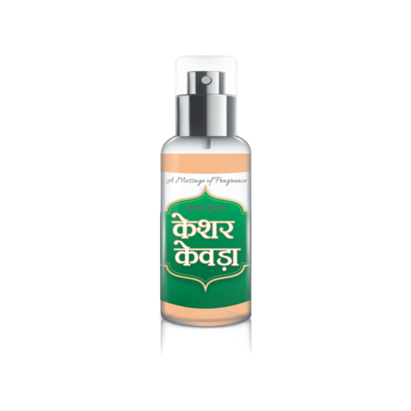 Gopal Krishna Kesar Kevda Temple and Room Perfume | Long Lasting | Alcohol Free | Natural Fragrance 50 ml